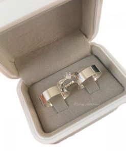 Alianças de Namoro em Prata 950 | Modelo Atyla | 7mm Reto Anatômico