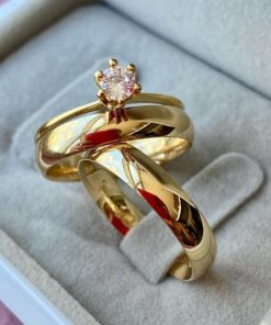 Alianças de Casamento 5mm | Moeda Antiga | Modelo Maju