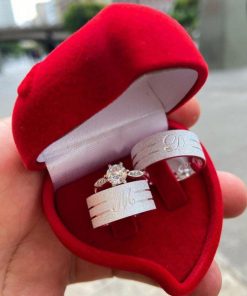 Alianças de Namoro 10mm em Prata 950 | Modelo Penélope | Personalização de Letras