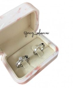 Par De Alianças Finas 3mm Modelo Duda