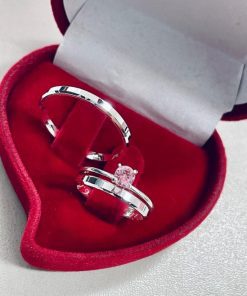 Alianças Finas de Namoro 2mm em Prata 950 | Modelo Semi Anatômico e Chanfrado