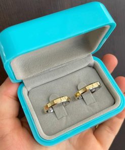 Alianças de Casamento 4mm | Modelo Chanfrado | Anatômico | Moeda Antiga Banhada a Ouro 18K