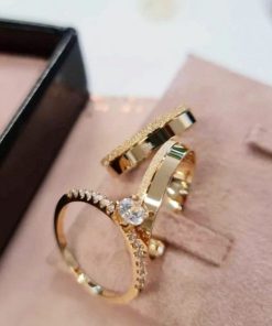 Alianças de Casamento | Moeda Antiga 4mm | Lateral Diamantado | Modelo Layza