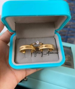 Par De Alianças 6mm Fosco Modelo Leane