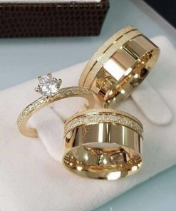 Alianças de Casamento 9mm | Modelo Brilho Supremo | Moedas Antigas