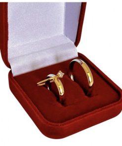 Alianças de Casamento Ouro 10K com Revestimento em Aço 3mm | Modelo Tradicional Redondo Liso Anatômico